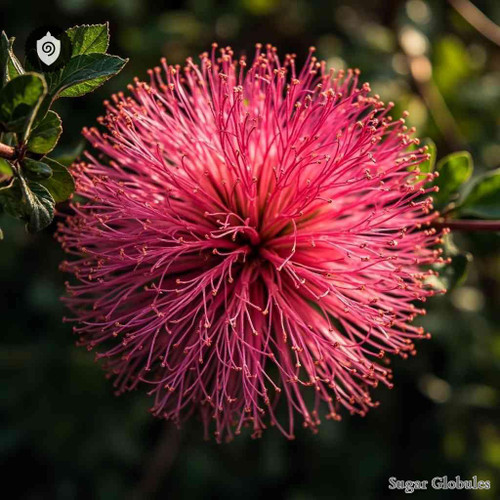 Calliandra Houstoni sugar spheres in uniform orb form for energetic homeopathic (nonmedical) dry-form representation