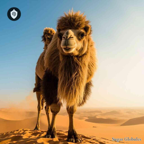 Camelus Bactrianus sugar spheres in compact granule form for energetic homeopathic (nonmedical) dry-form presentation