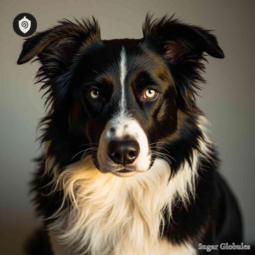 Canis Familiaris- Lac Caninum E Border Collie sugar granules in spherical format for energetic homeopathic (nonmedical) presentation