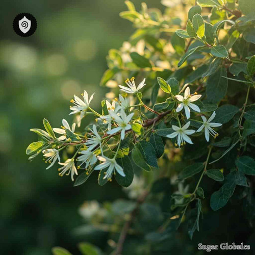 Capparis Corymbifera sugar spheres in consistent orb form for energetic homeopathic (nonmedical) dry-form presentation and storage