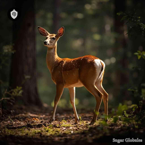 Capreolus Capreolus sugar spheres in pellet form for energetic homeopathic (nonmedical) dry storage and standard presentation