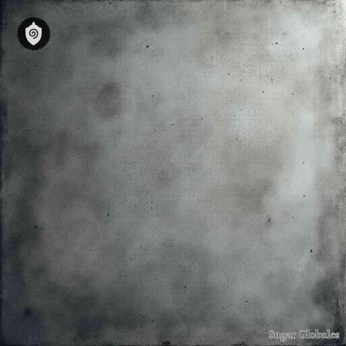 Cement sugar spheres in spherical granule form for energetic homeopathic (nonmedical) remedy presentation and dry-form storage