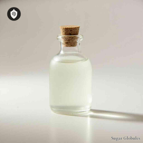 Cerevisia Lager sugar orbs in precision-sized pellets for energetic homeopathic (nonmedical) dry-form product presentation