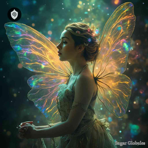 Chrysis sugar spheres in uniform granular form for energetic homeopathic (nonmedical) remedy presentation and dry storage