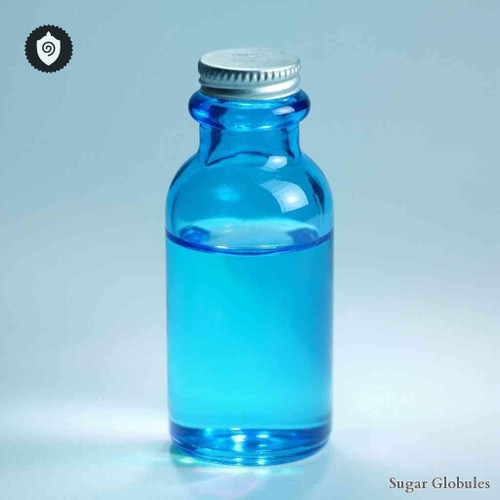 Cobaltum Nitricum sugar granules in compact orb format for energetic homeopathic (nonmedical) dry-form presentation and storage