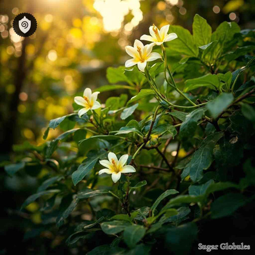 Coccinia Mackenii sugar spheres in small orb form for energetic homeopathic (nonmedical) dry-form presentation