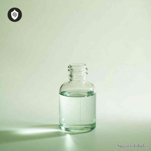 Coenzyme Q sugar granules in uniform orb form for energetic homeopathic (nonmedical) dry-format presentation and physical dosage