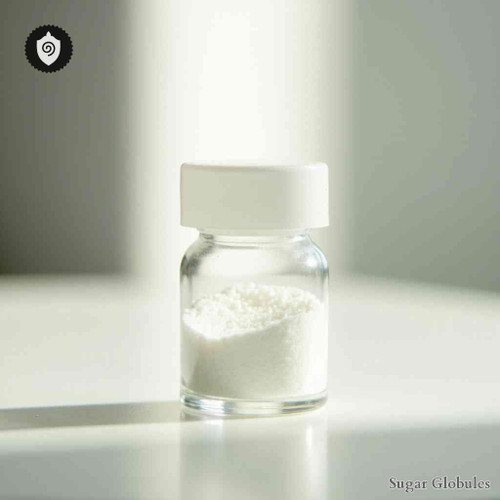 Cortisonum Aceticum sugar spheres in granule form for energetic homeopathic (nonmedical) dry-form presentation and uniform pellet storage