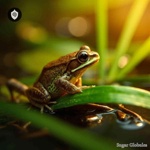 Crinia Insignifera sugar spheres in uniform orb format for energetic homeopathic (nonmedical) dry-form presentation and storage