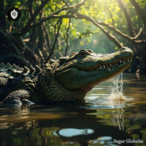 Crocodylus Acutus sugar spheres in uniform orb form for energetic homeopathic (nonmedical) dry-form presentation