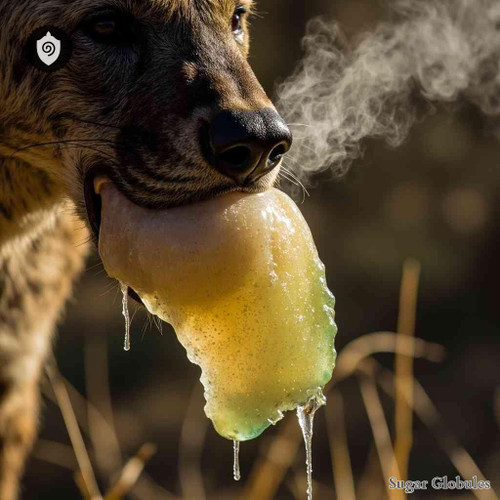 Crocuta Crocuta - Saliva Crocutae sugar spheres in orb format for energetic homeopathic (nonmedical) dry-form presentation