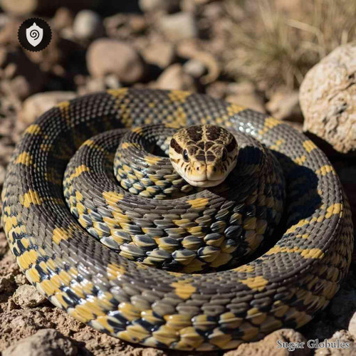 Crotalus Lepidus sugar spheres in consistent orb form for energetic homeopathic (nonmedical) dry-form presentation and storage