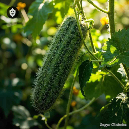 Cucumis Hirsutus sugar spheres in uniform orb form for energetic homeopathic (nonmedical) dry-form presentation and safe storage