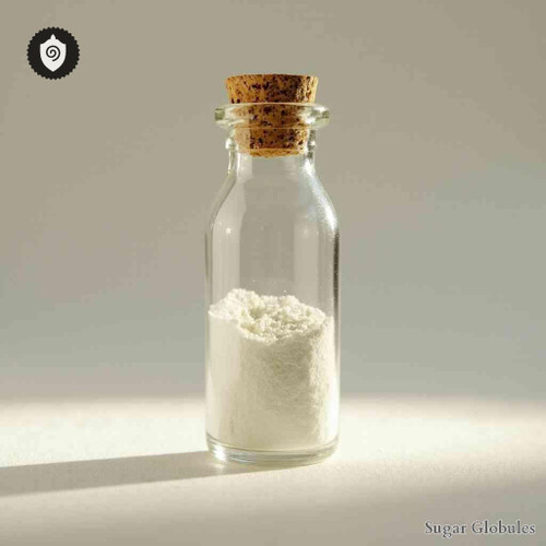 Cuprum Arsenicosum sugar orbs in spherical granule form for energetic homeopathic (nonmedical) dry-form presentation