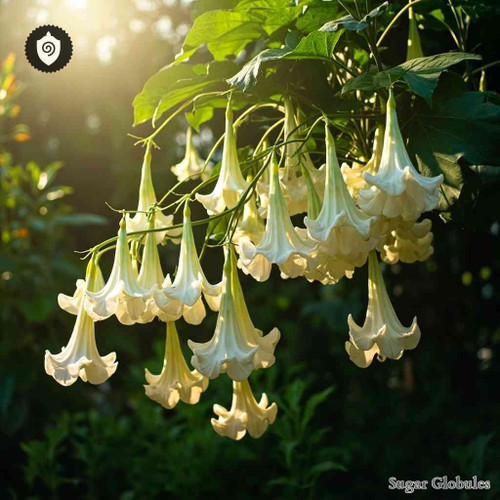 Datura Arborea - Brugmansia Arborea sugar spheres in dry granule form for energetic homeopathic (nonmedical) physical dosing