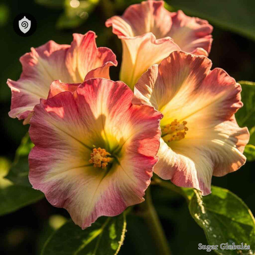 Dipelta Floribunda sugar granules in spherical form for energetic homeopathic (nonmedical) dry-form presentation and storage