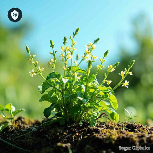 Elaterium sugar spheres in compact orb form for energetic homeopathic (nonmedical) physical format presentation and storage