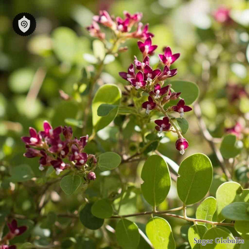 Emilia Fosbergii sugar spheres in small orb format for energetic homeopathic (nonmedical) dry-form presentation