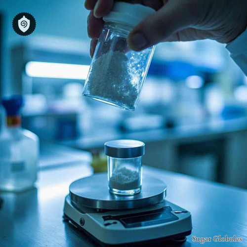 Eribulinum Mesylatum sugar spheres in orb format for energetic homeopathic (nonmedical) dry-form presentation and storage