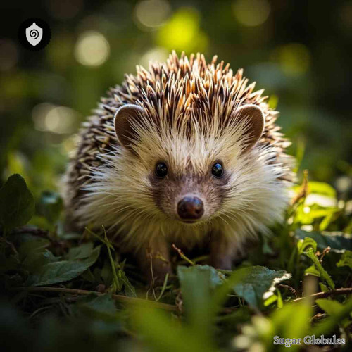 Erinaceus Europaeus sugar granules in precise orb shape for energetic homeopathic (nonmedical) physical form and dry storage