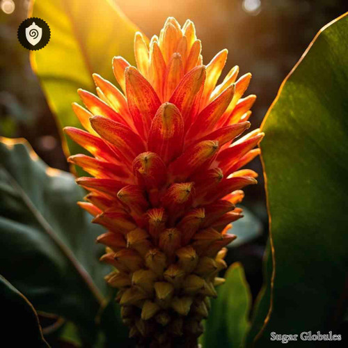 Etlingera Elatior sugar granules in consistent orb format for energetic homeopathic (nonmedical) dry-form presentation