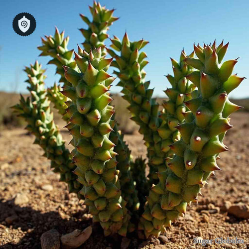 Euphorbium - Euphorbia Resinifera sugar spheres in compact orb format for energetic homeopathic (nonmedical) dry-form presentation