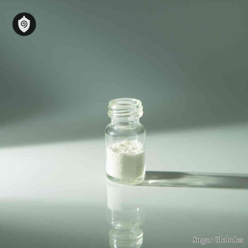 Flutamidum sugar orbs in dense granule format for energetic homeopathic (nonmedical) dry-form presentation and precise dosing