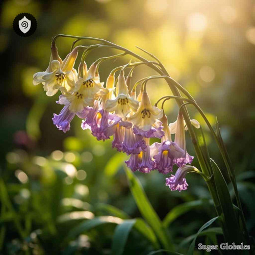 Freesia Laxa sugar spheres in spherical form for energetic homeopathic (nonmedical) dry preparation and physical storage