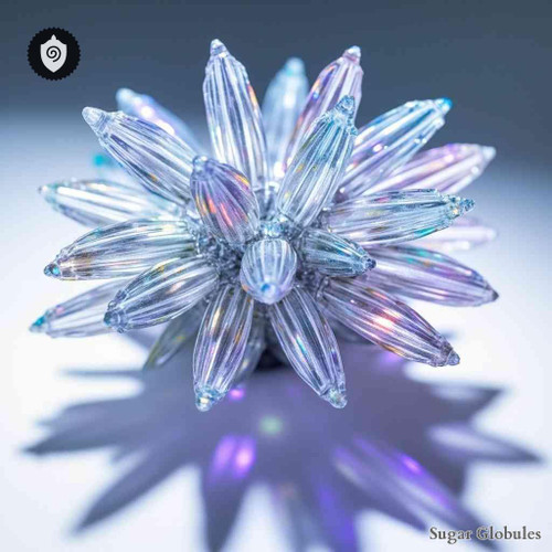 Gadolinium Nitricum sugar spheres in orb format for energetic homeopathic (nonmedical) dry-form presentation and standard dosing