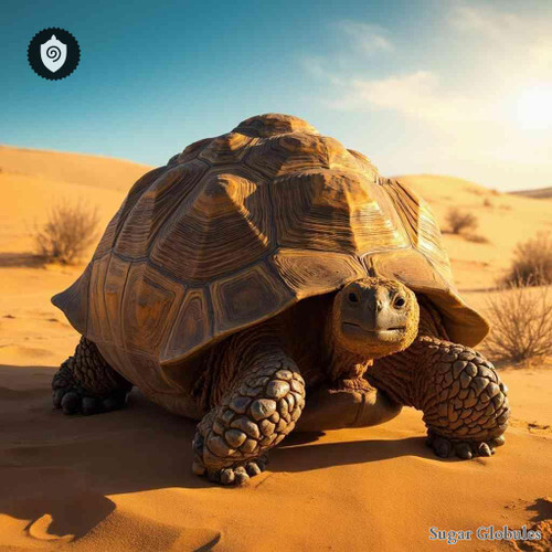 Geochelone Sulcata sugar spheres in orb format for energetic homeopathic (nonmedical) dry-form presentation and storage