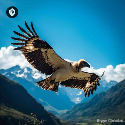 Gypaetus Barbatus sugar spheres in uniform orb format for energetic homeopathic (nonmedical) dry-form physical presentation