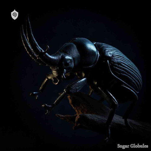 Heliocopris Antenor sugar spheres in precise orb format for energetic homeopathic (nonmedical) dry-form presentation