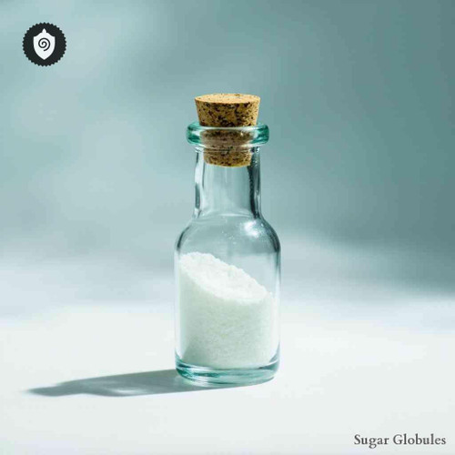 Hexachlorophenum sugar spheres in compact orb form for energetic homeopathic (nonmedical) dry-form presentation and storage