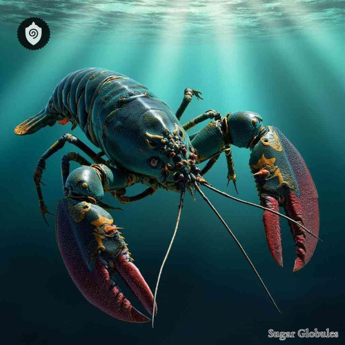 Homarus Gammarus sugar orbs in precise spherical form for energetic homeopathic (nonmedical) dry-form presentation and storage