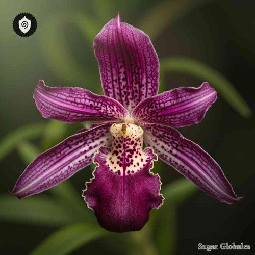 Isolona Cooperi sugar spheres in uniform orb format for energetic homeopathic (nonmedical) physical remedy presentation