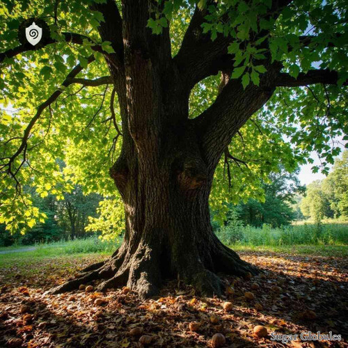 Juglans Nigra sugar orbs in small spherical form for energetic homeopathic (nonmedical) dry format and presentation