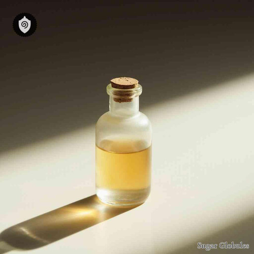 Kerosenum sugar spheres in pellet form for energetic homeopathic (nonmedical) dry storage and standard physical presentation