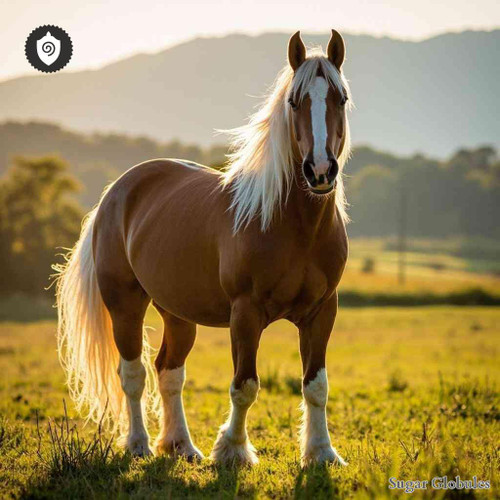 Lac Equinum Haflinger - Equus Ferus Caballus sugar spheres in uniform orb form for energetic homeopathic (nonmedical) dry-form presentation