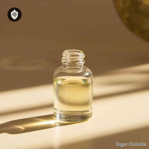 Lac Leoninum sugar spheres in compact orb format for energetic homeopathic (nonmedical) dry-form presentation and physical remedy listing