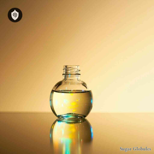 Lac Pantherinum Pardum sugar granules in consistent orb format for energetic homeopathic (nonmedical) dry-form presentation