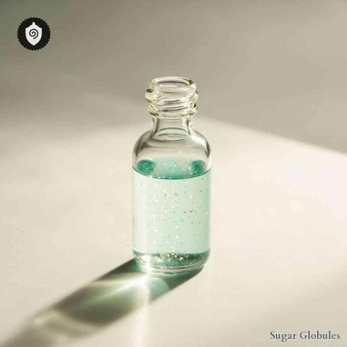 Lac Puma Concolor sugar spheres in uniform orb form for energetic homeopathic (nonmedical) dry-form pellet presentation