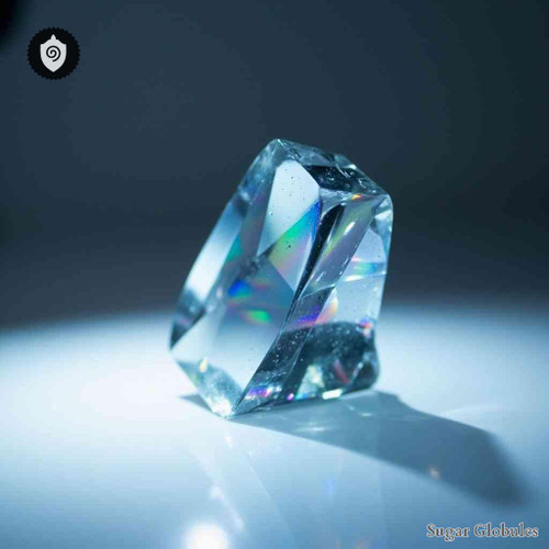 Lawrencium sugar granules in uniform orb form for precise energetic homeopathic (nonmedical) dry storage and physical remedy presentation