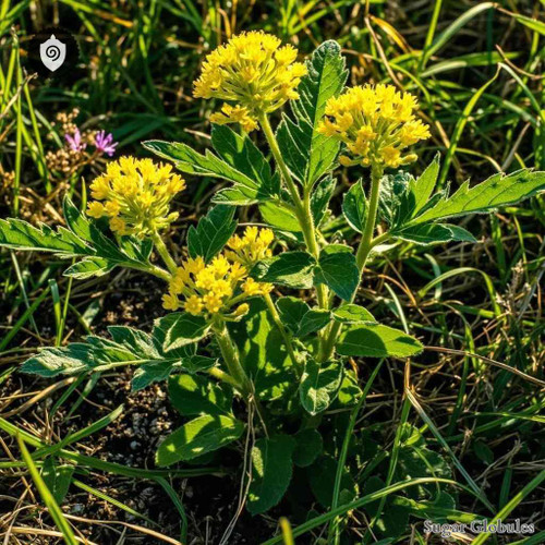 Lembotropis Nigricans sugar spheres in compact form for precise energetic homeopathic (nonmedical) dry presentation