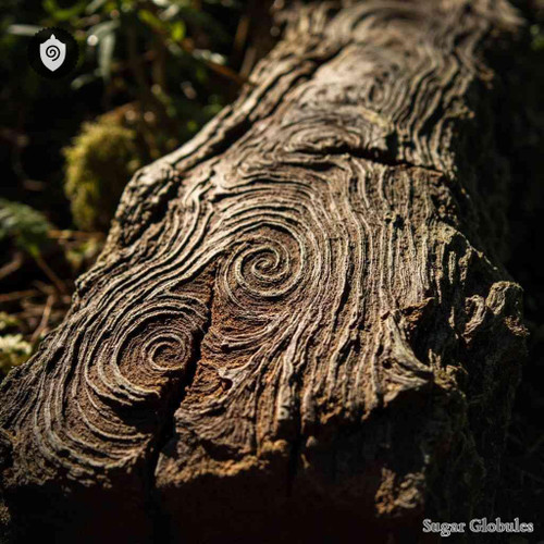 Lignum Querci Palustre sugar spheres in precise orb format for energetic homeopathic (nonmedical) dry-form presentation