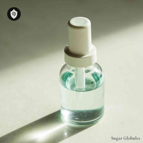 Lithium Metallicum sugar granules in orb format for energetic homeopathic (nonmedical) dry-form presentation and storage