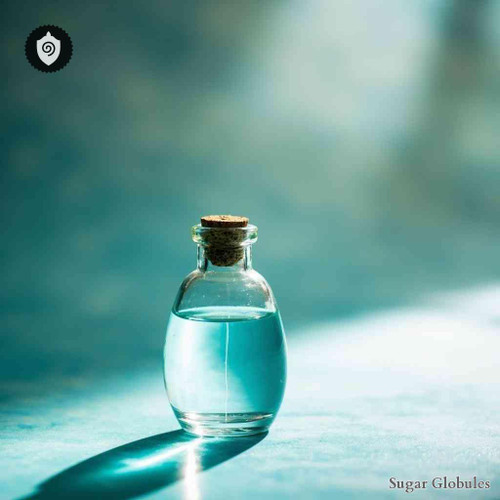 Lophius Piscatorius sugar granules in pellet form for energetic homeopathic (nonmedical) dry-form presentation and storage