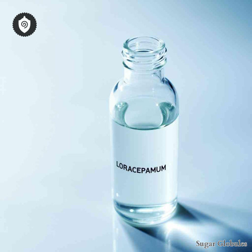 Loracepamum sugar spheres in uniform pellet form showcasing energetic homeopathic (nonmedical) dry-form presentation