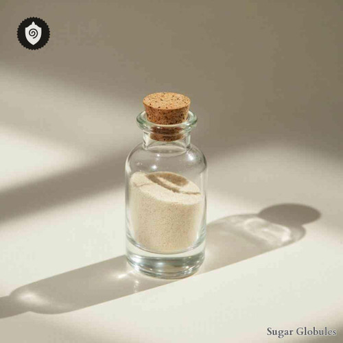 Luffa Operculata sugar spheres in uniform orb format for precise energetic homeopathic (nonmedical) dry-form presentation