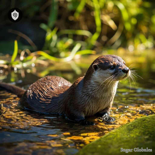 Lutra Lutra sugar orbs in precise sphere format for energetic homeopathic (nonmedical) dry-form presentation and storage