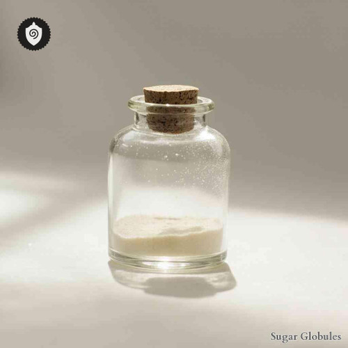 Lycoperdon Bovista - Bovista sugar spheres in uniform orb form for energetic homeopathic (nonmedical) dry-form presentation